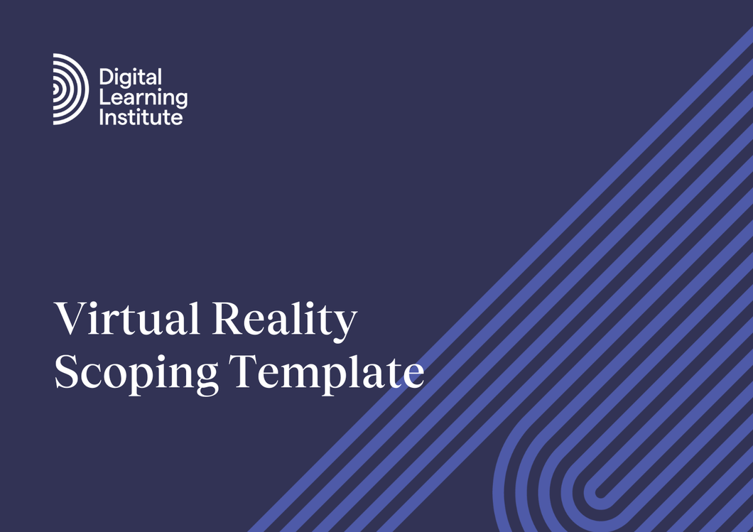 Virtual Reality Scoping Template
