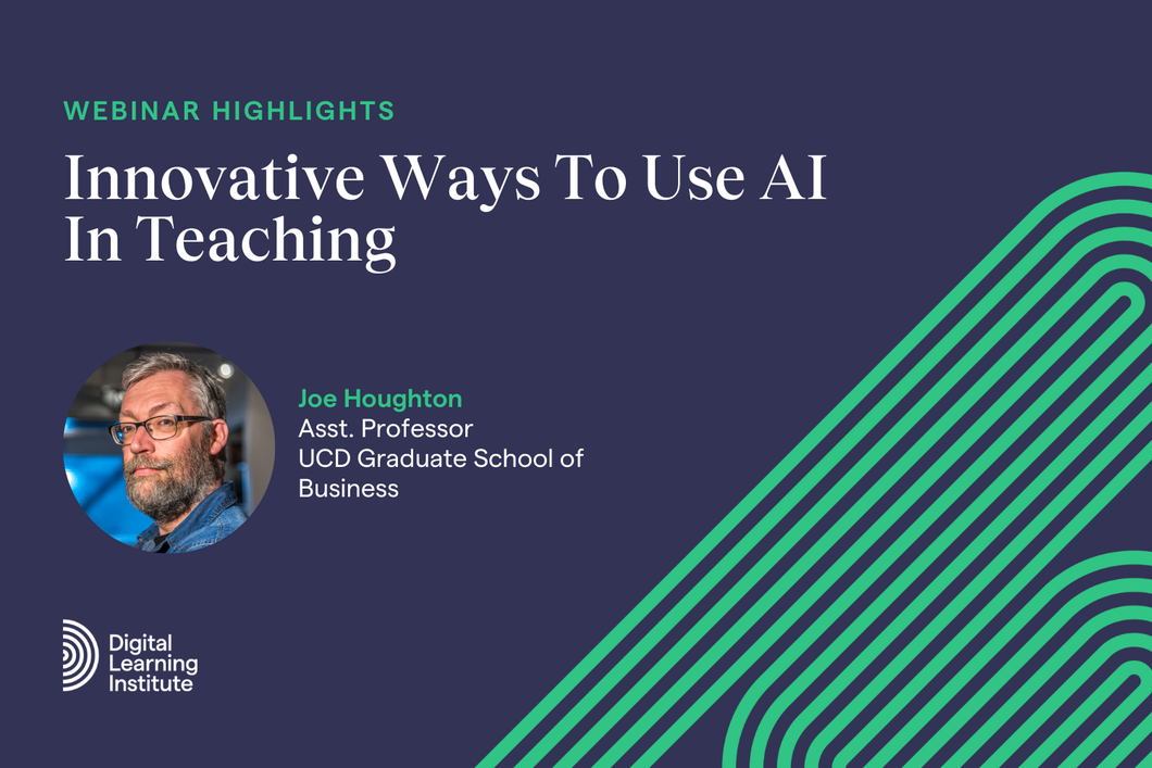 Webinar Highlights: Innovative Ways To Use AI In Teaching