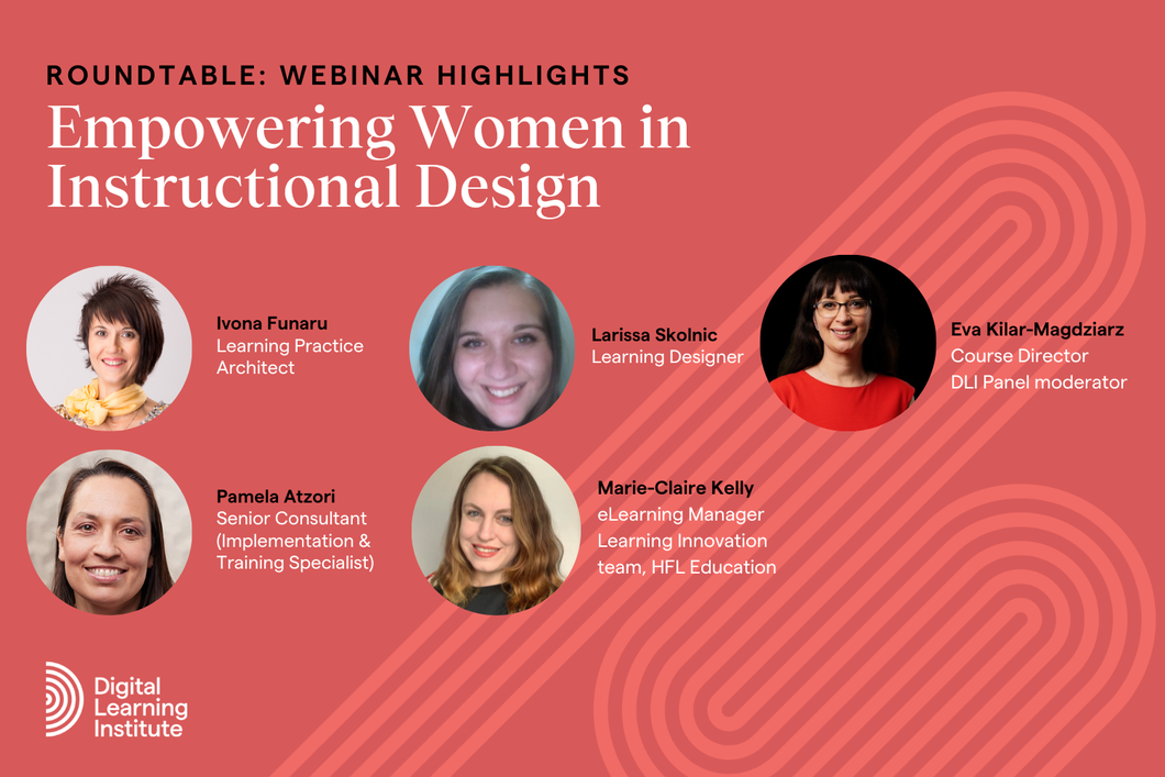 Webinar Highlights: Empowering Women in Instructional Design