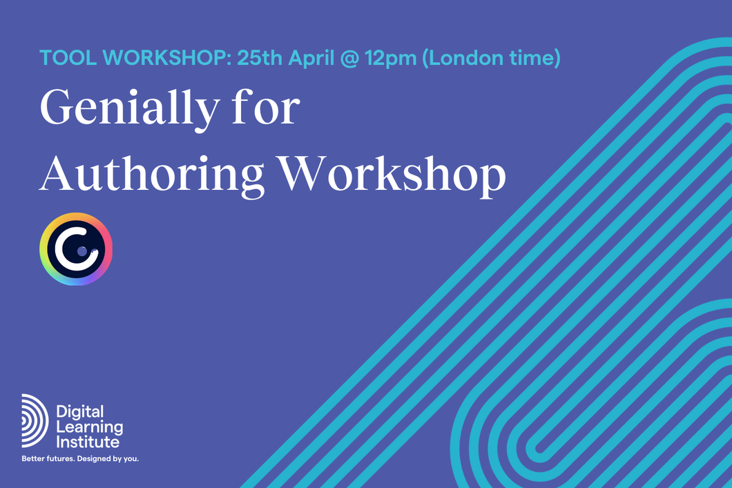 Tool Workshop - Genially for Authoring Workshop