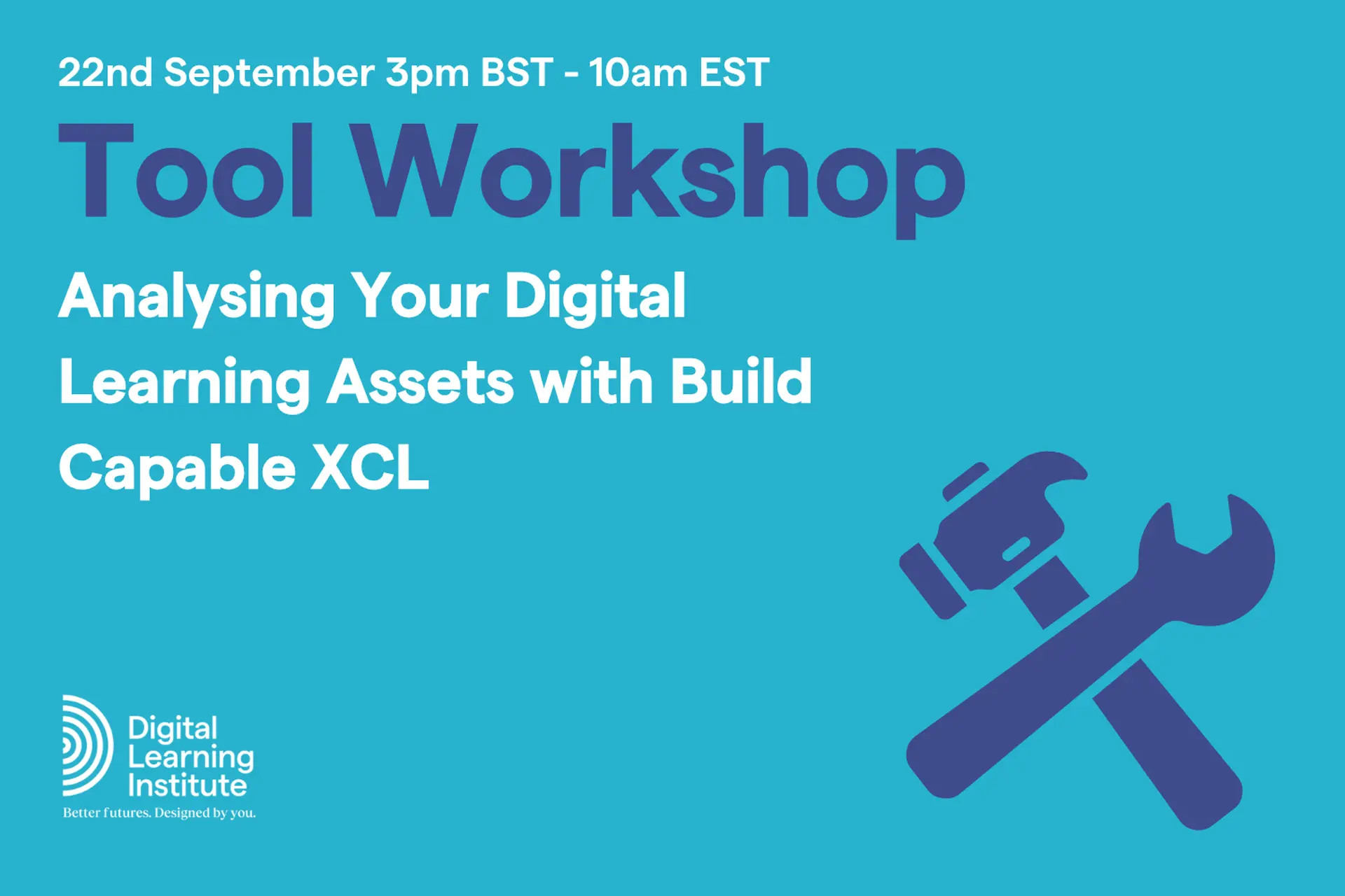 Tool Workshop - Analysing Your Digital Learning Assets with Build Capable XCL