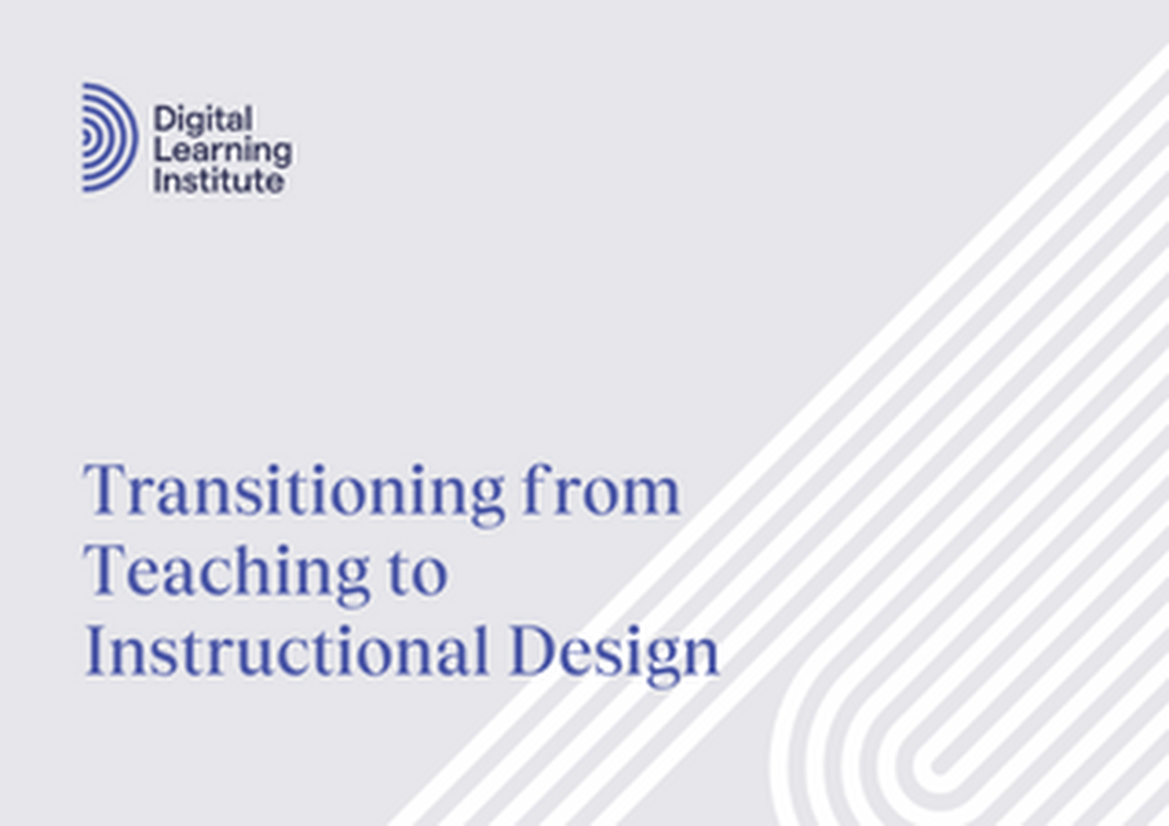 Transitioning from Teaching to Instructional Design