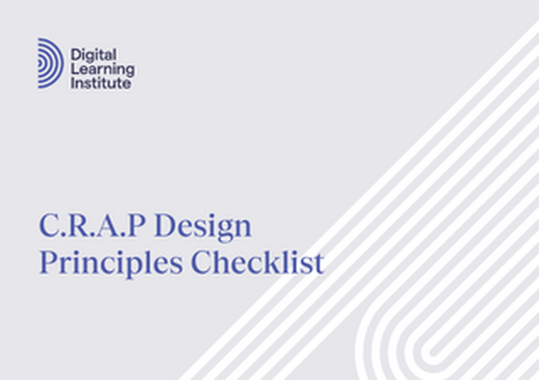 C.R.A.P Design Principles Checklist