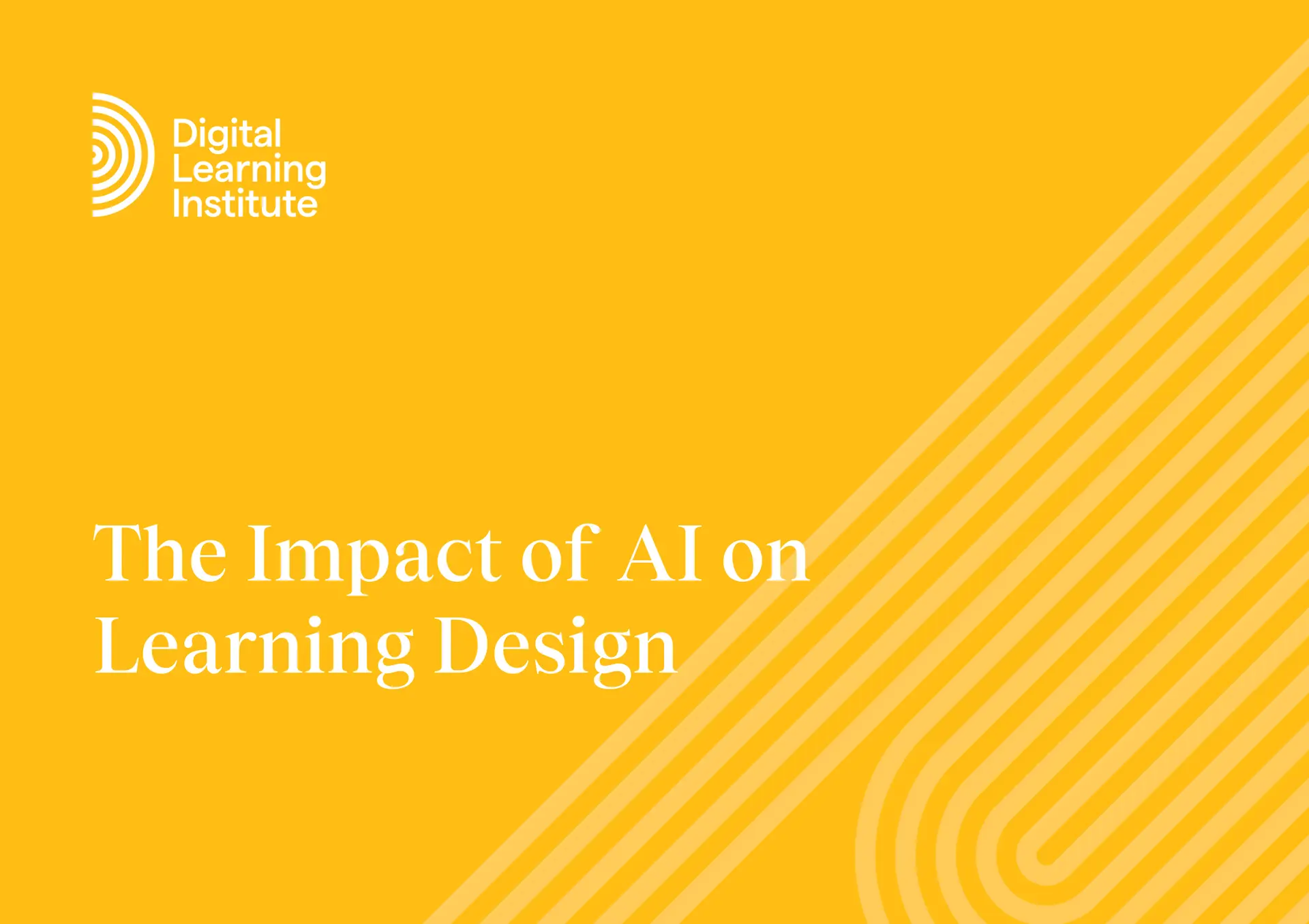 The Impact of AI on Learning Design