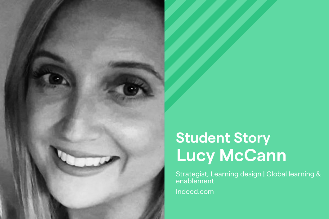 Driving Innovation in Digital Learning at Indeed: Lucy’s Story