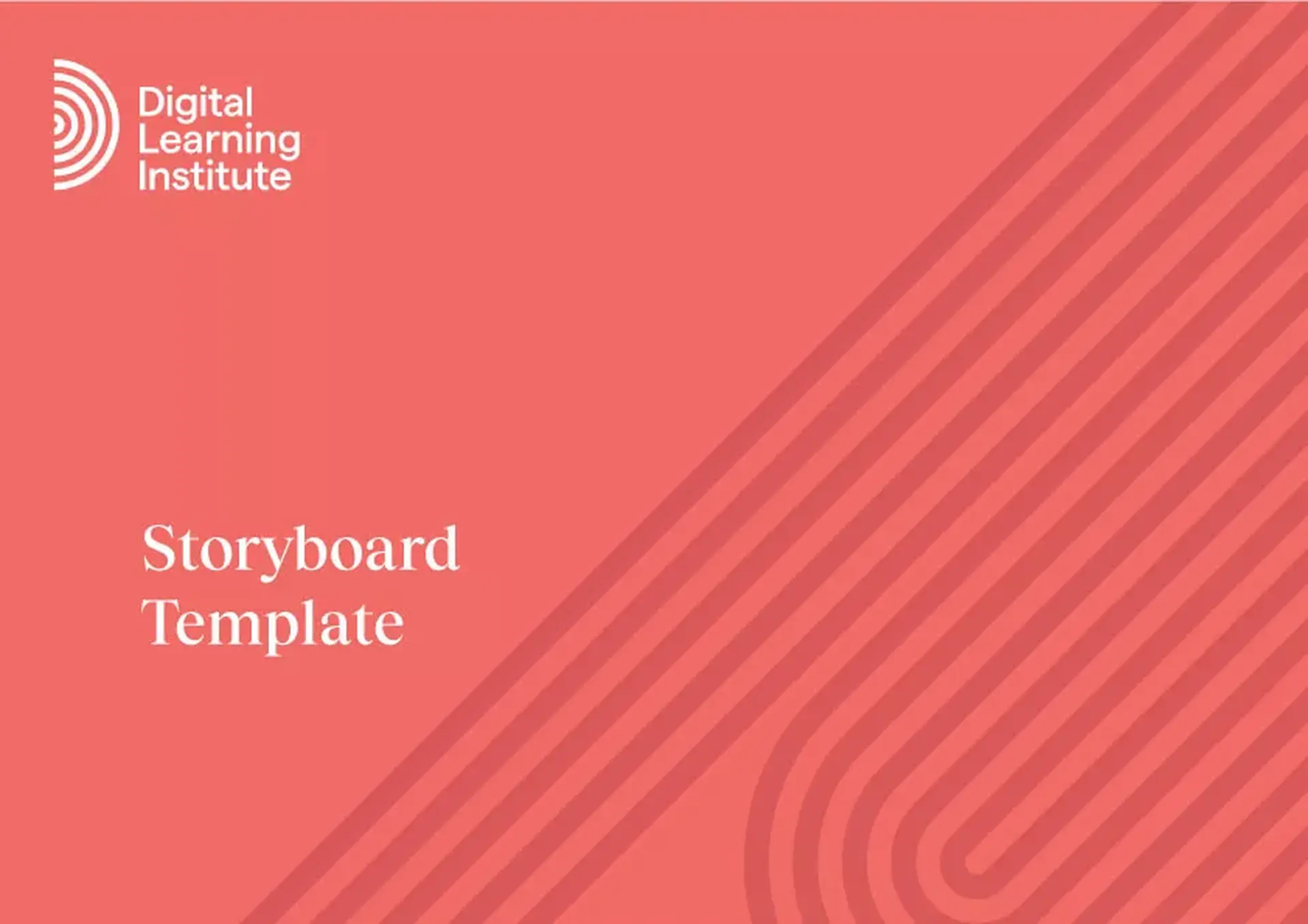 Storyboard template